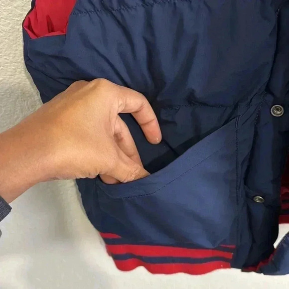 Polo Ralph Lauren Kids Boy’s Reversible Puff Feathers Down Vest Full Zip - Picture 4 of 11